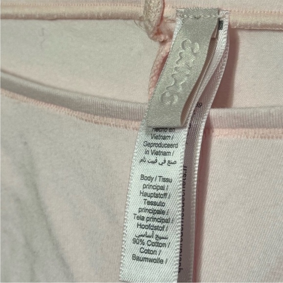 SKIMS Valentines Day Cotton Jersey Heart Cutout Leggings in Pink - Picture 7 of 9